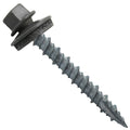 Metal Roofing Screws 10 x 1-1/2 in Charcoal Hex Head - Durable Fixings