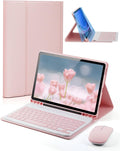 Case Keyboard for Samsung Galaxy Tab S6 Lite 10.4 in - Slim Pink
