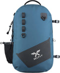 Waterproof Fishing Backpack with Rod Holder - Inflatable Bouyancy
