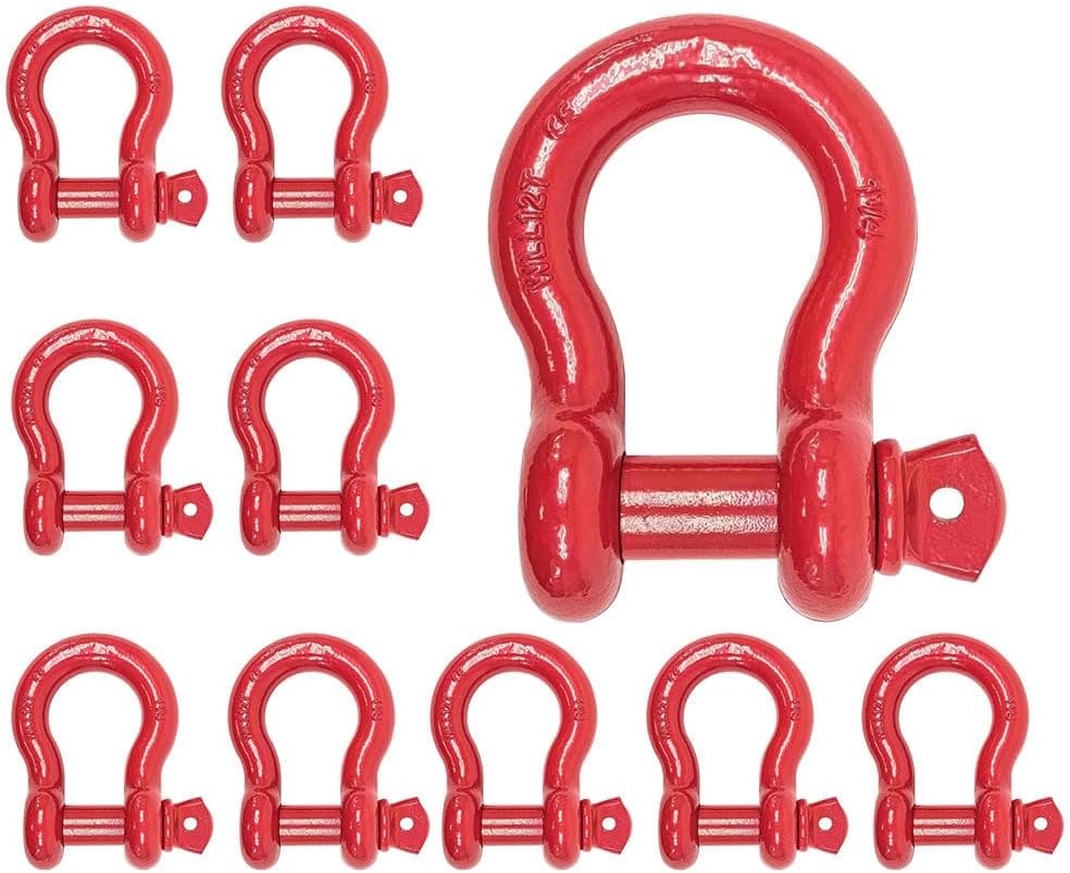 1-1/8in Anchor Shackle Forged Carbon Steel for Heavy Duty Use