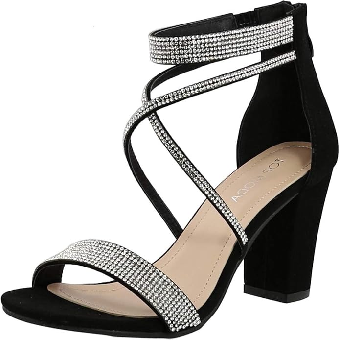 TOP Moda Dressy High Heel Ankle Strap Open Toe Sandals Review