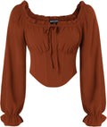 Scarlet Darkness Vintage Corset Tops for Women - Renaissance Off