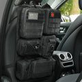 Universal Tactical Vehicle Seat Back Organizer with 5 Pouches