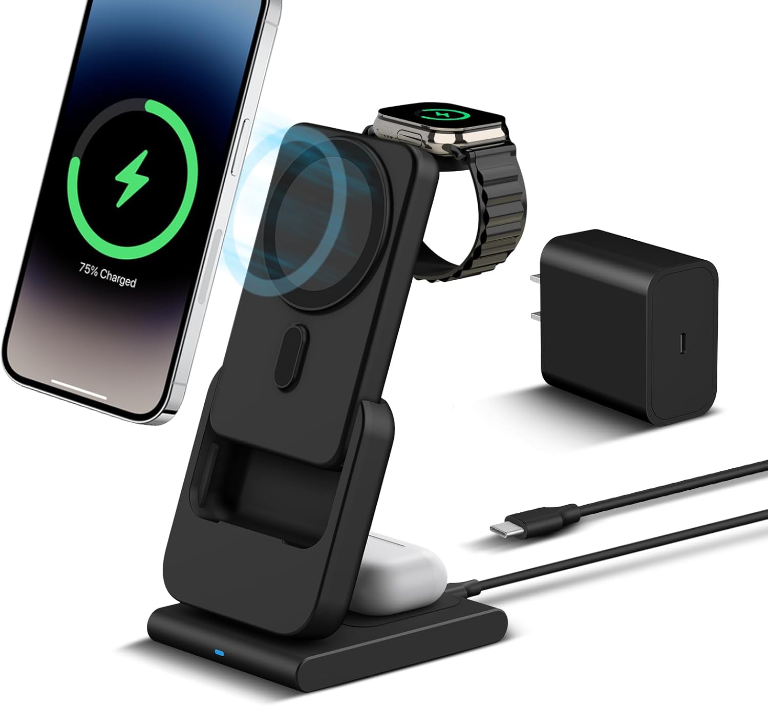 DDUAN 3-in-1 Mag-Safe Charger + Power Bank