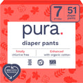 Pura Hypoallergenic Diaper Pants Size 7 Overnight - Up to 12 Hours
