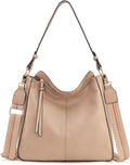 Montana West Medium Hobo Bag for Women - Soft Vegan Leather Tote