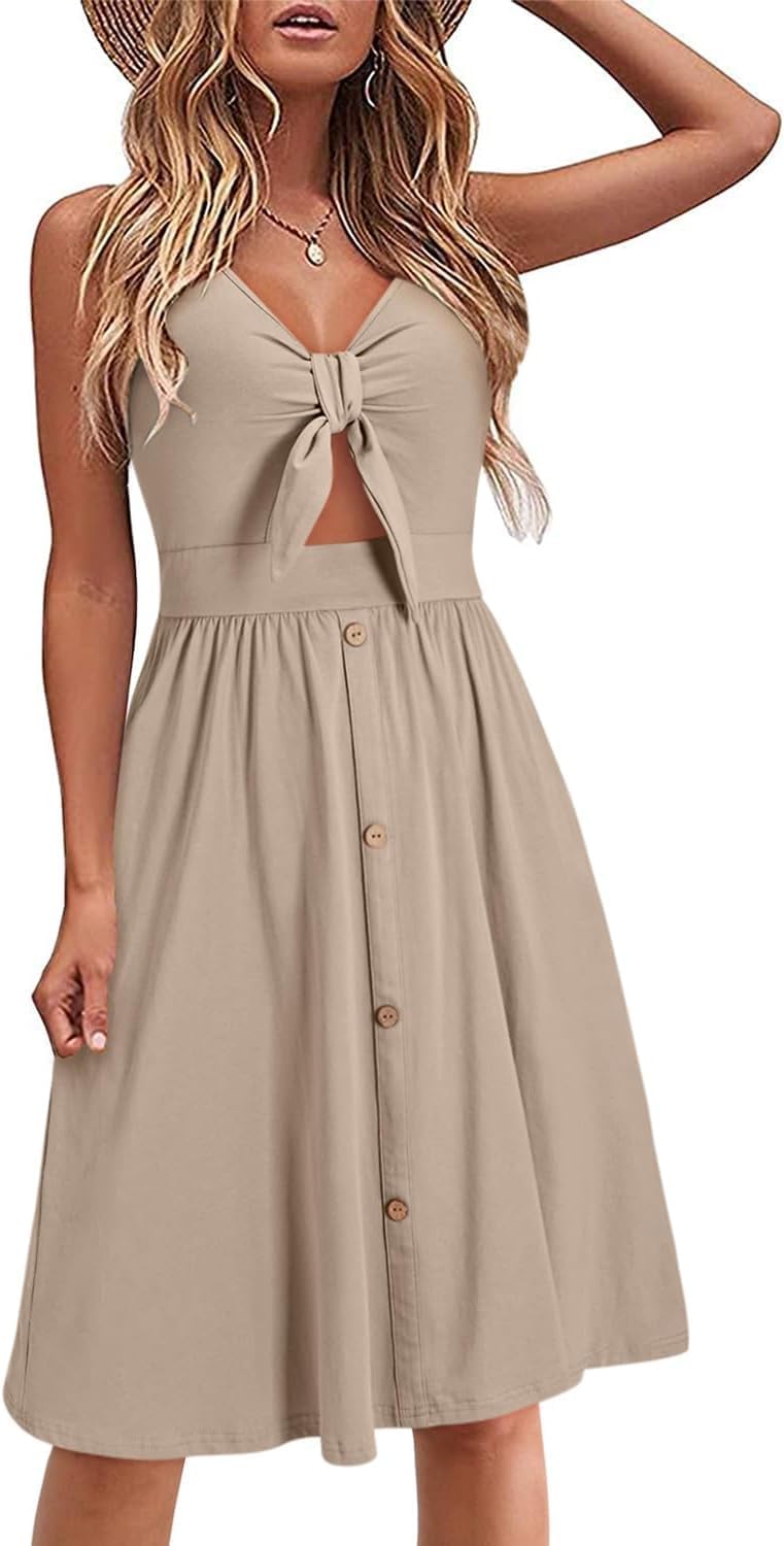 VOTEPRETTY Women's Summer Dresses for Beach and Vacation Fun