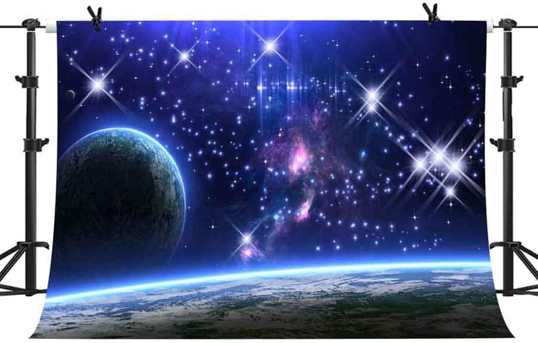 10x7Ft Galaxy Backdrop for Stunning Photo and Video Shoots