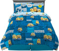 Minions The Rise of Gru Kids Bedding Reversible Comforter Set - Cozy