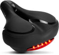 Large Comfortable Bike Seat Wide Saddle Shock Absorbing - Extra