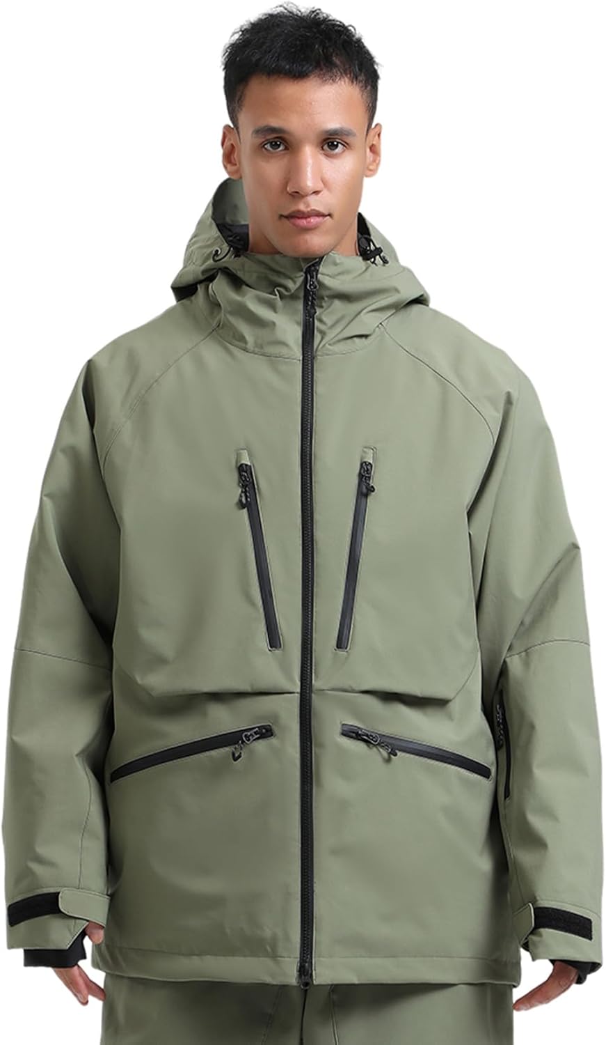 GSOU SNOW Mens Snowboard Jacket - Waterproof Insulated Coat