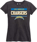 Women's Los Angeles Chargers Relaxed Fit T-Shirt - Plus Sizes