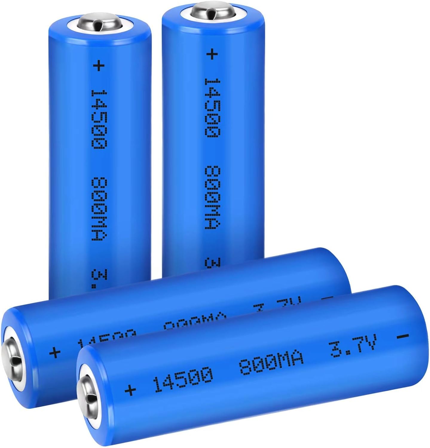 Long-lasting Power: TOPUSSE 14500 Button Top Battery