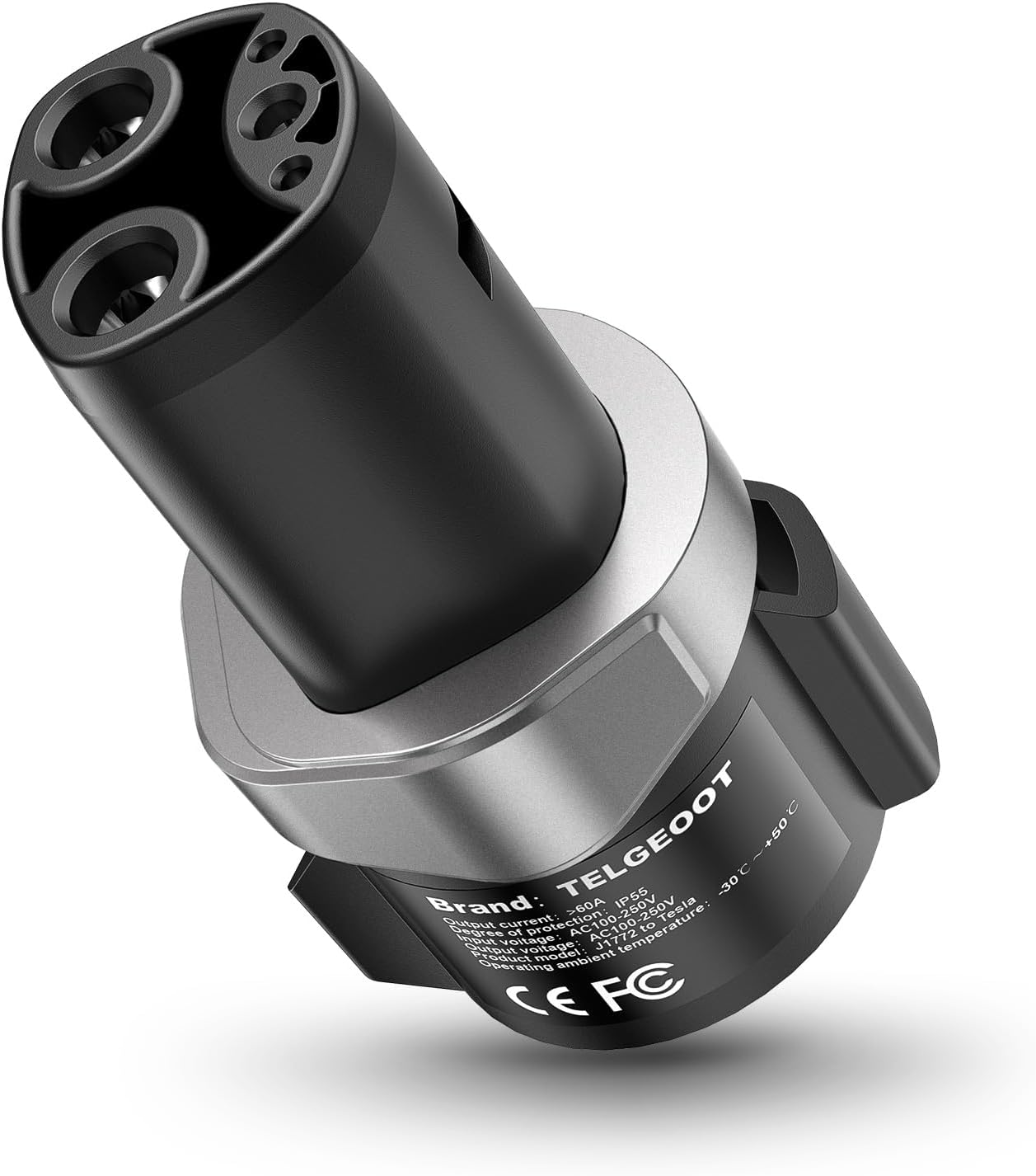 Tesla Model Adapter 80A/240VAC - Safety Certified!