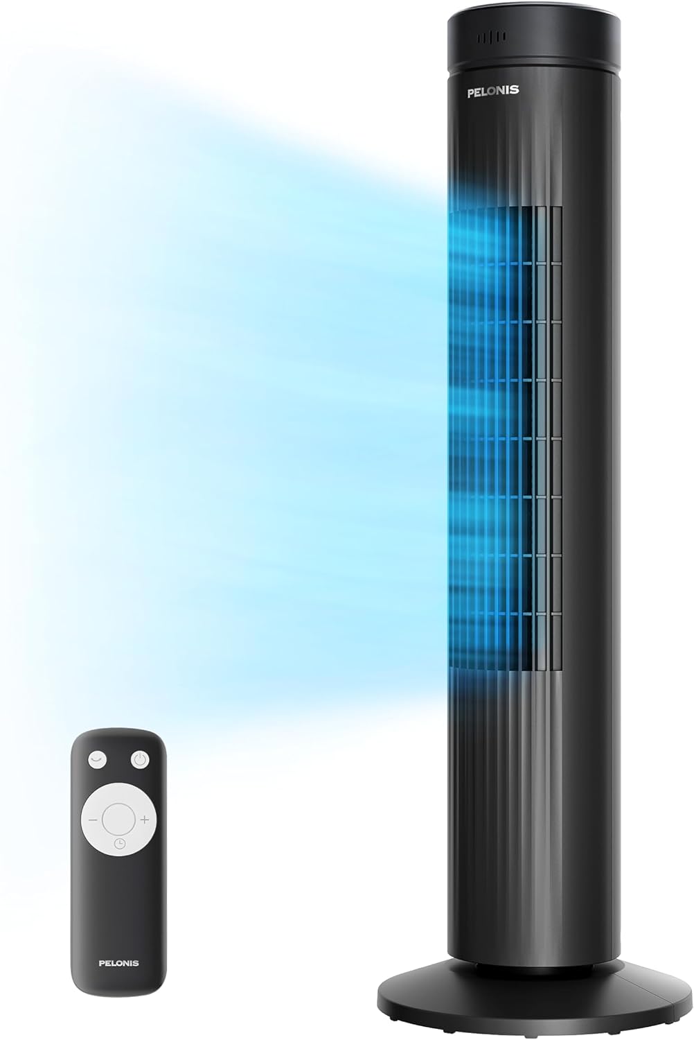 Pelonis 30-Inch Oscillating Tower Fan for Powerful Cooling