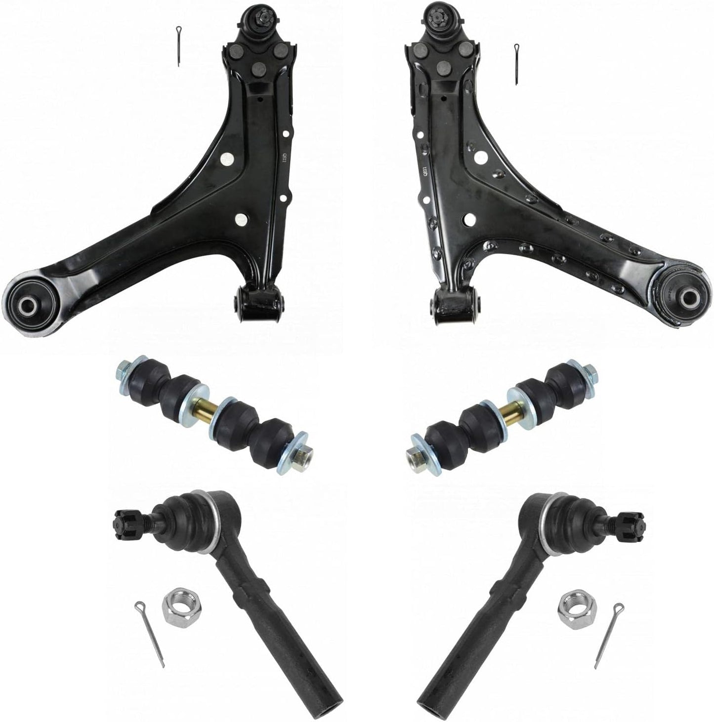 TRQ Front Steering & Suspension Kit for Chevrolet Cavalier