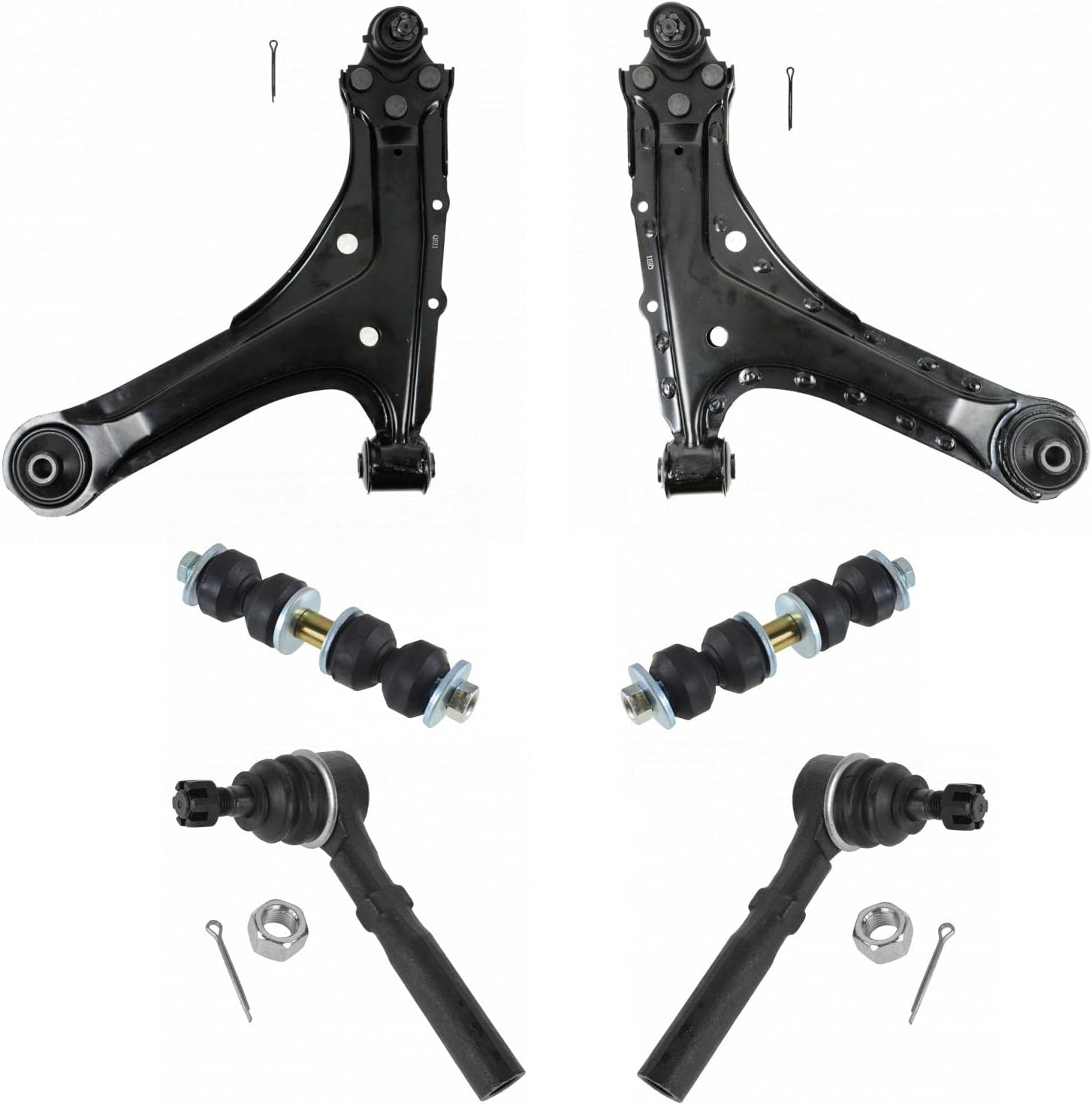 TRQ Front Steering & Suspension Kit for Chevrolet Cavalier