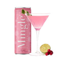 Mingle Mocktails Cranberry Cosmo - Premium Non-Alcoholic Pack of 24