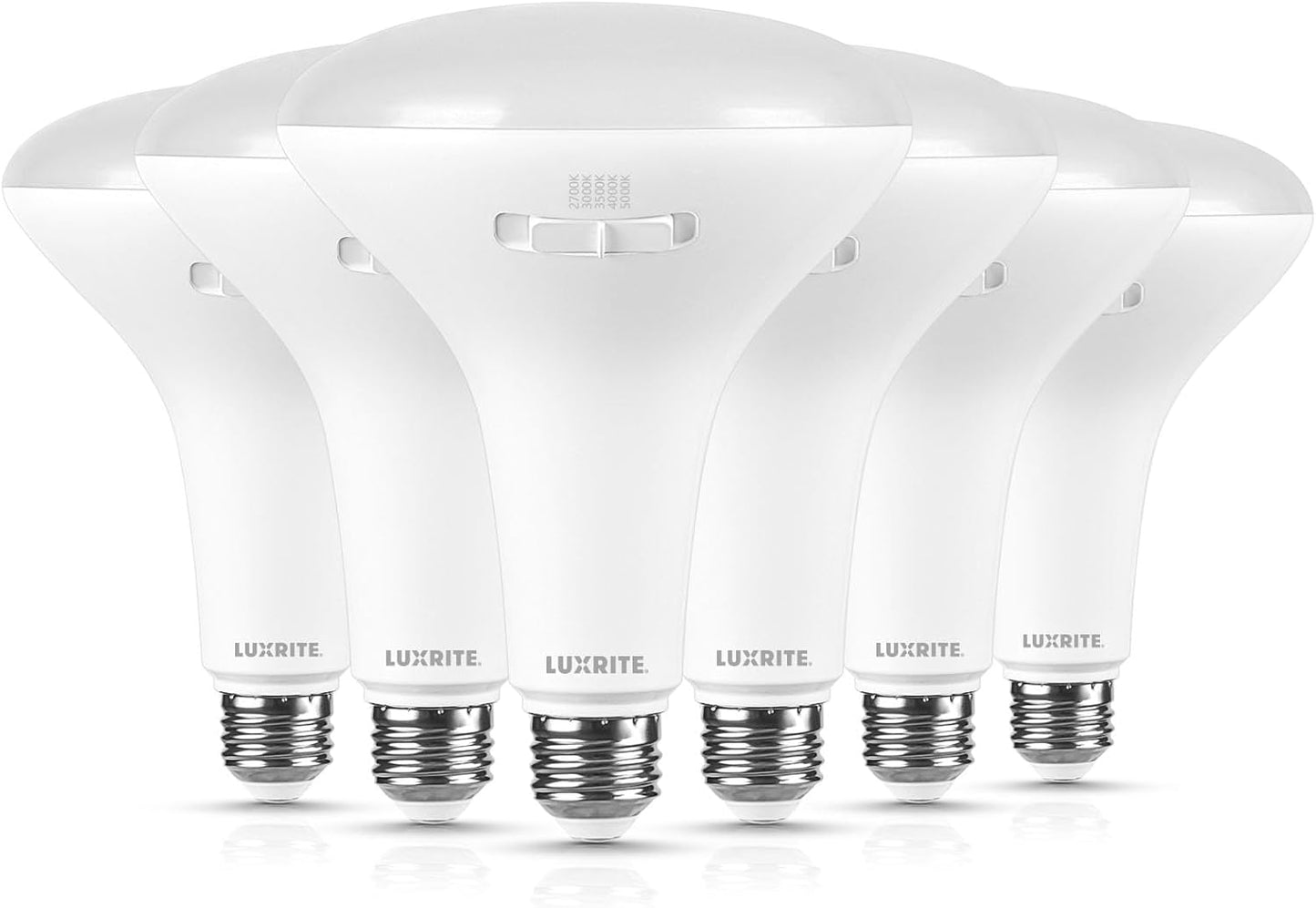 LUXRITE BR40 LED Light Bulb - 5CCT Dimmable Energy Saver