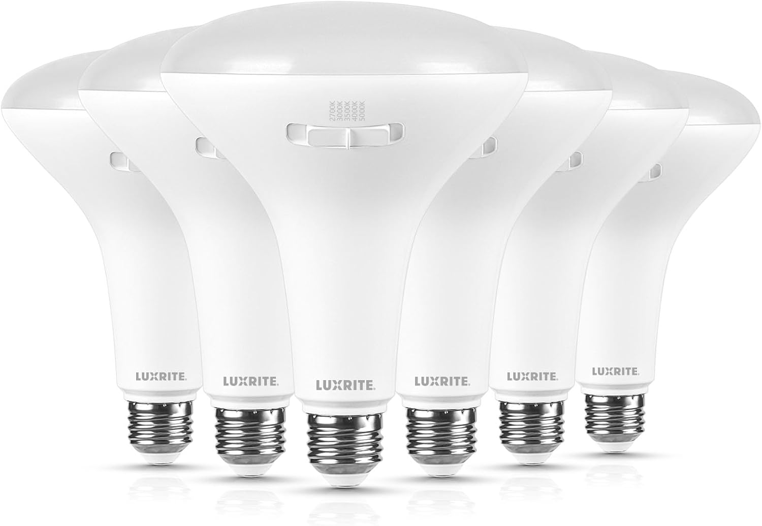 LUXRITE BR40 LED Light Bulb - 5CCT Dimmable Energy Saver