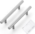 Cabinet Pulls 30 Pack 6-3/10 in Brushed Nickel - Durable Kitchen