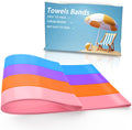 Thicken Towel Bands 4 PCS - Cruise & Beach Chair Essential