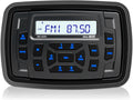 Bluetooth Marine Radio Receiver Waterproof for Boats and ATVs