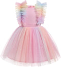 Girls Tulle Polka Dot Princess Birthday Dress - First Birthday Outfit