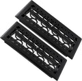 Floor Register 4x12 in Heavy Duty Walkable Steel Vents - Matte Black