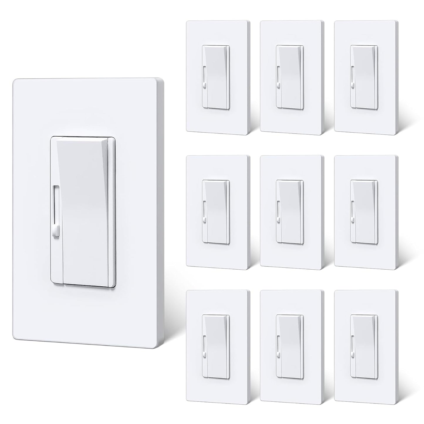 BESTTEN Super Slim Digital Dimmer Light Switch for Home Use