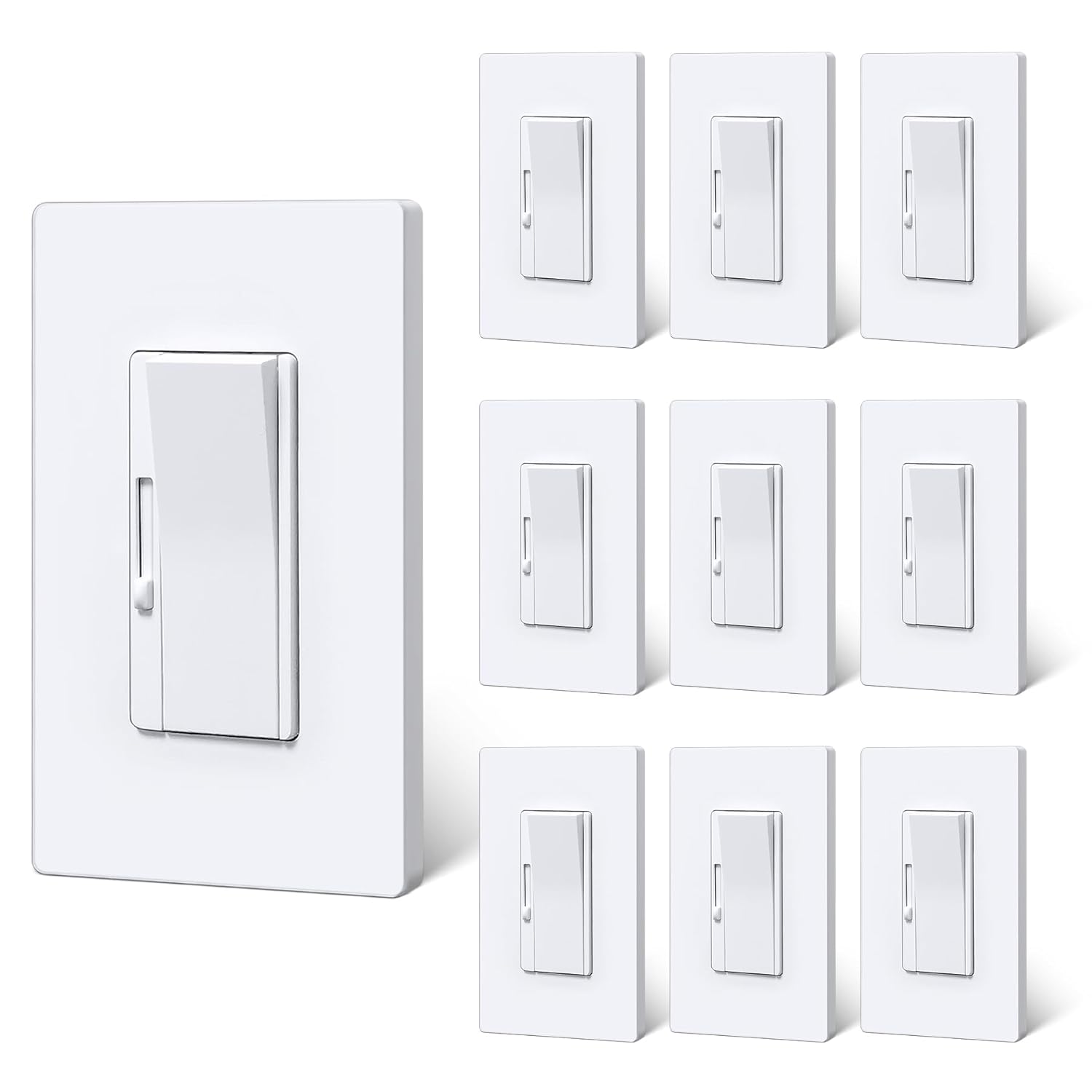 BESTTEN Super Slim Digital Dimmer Light Switch for Home Use