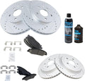 Front and Rear Brake Pad & Rotor Kit for 2008-2014 Cadillac CTS
