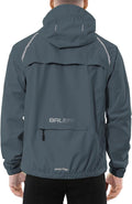 Men's Waterproof Rain Jacket Windbreaker - Lightweight Packable