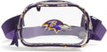 Vera Bradley Women's NFL Clear Small Belt Bag - Team-Friendly Carry