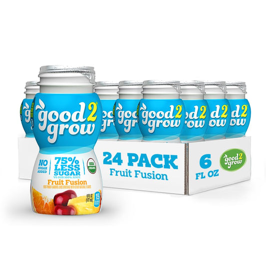 good2grow Organic Fruit Fusion Juice for Kids - 24 Pack