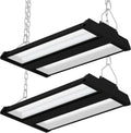 LED Linear High Bay Shop Light 2-Pack 150W 5000K - Bright, Dimmable