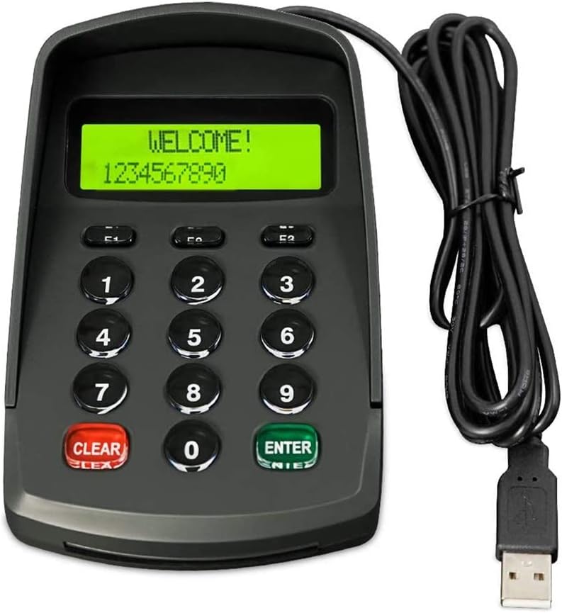 XCRFID USB Numeric Keypad for Financial POS Payment Systems