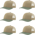 Richardson 112 Classic Six-Panel Trucker Cap - Timeless Fit Women's
