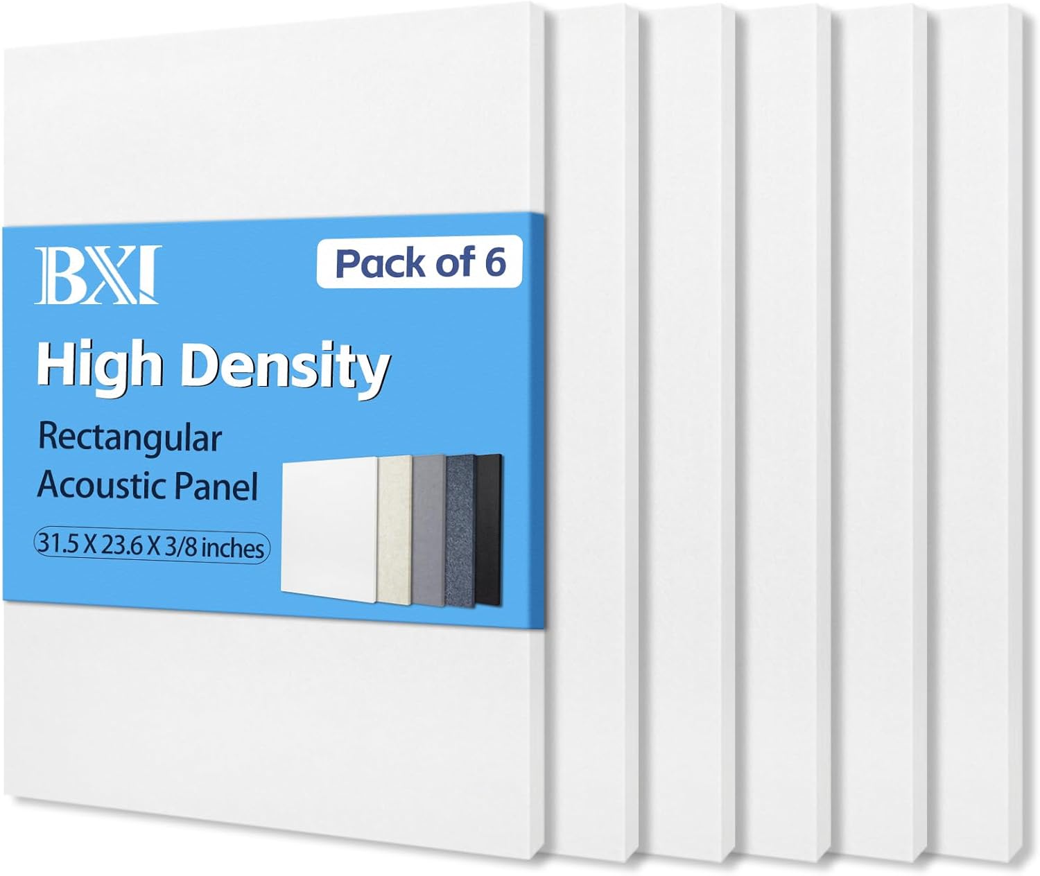 BXI Sound Absorber Panels for Echo Reduction and Acoustic Treatment