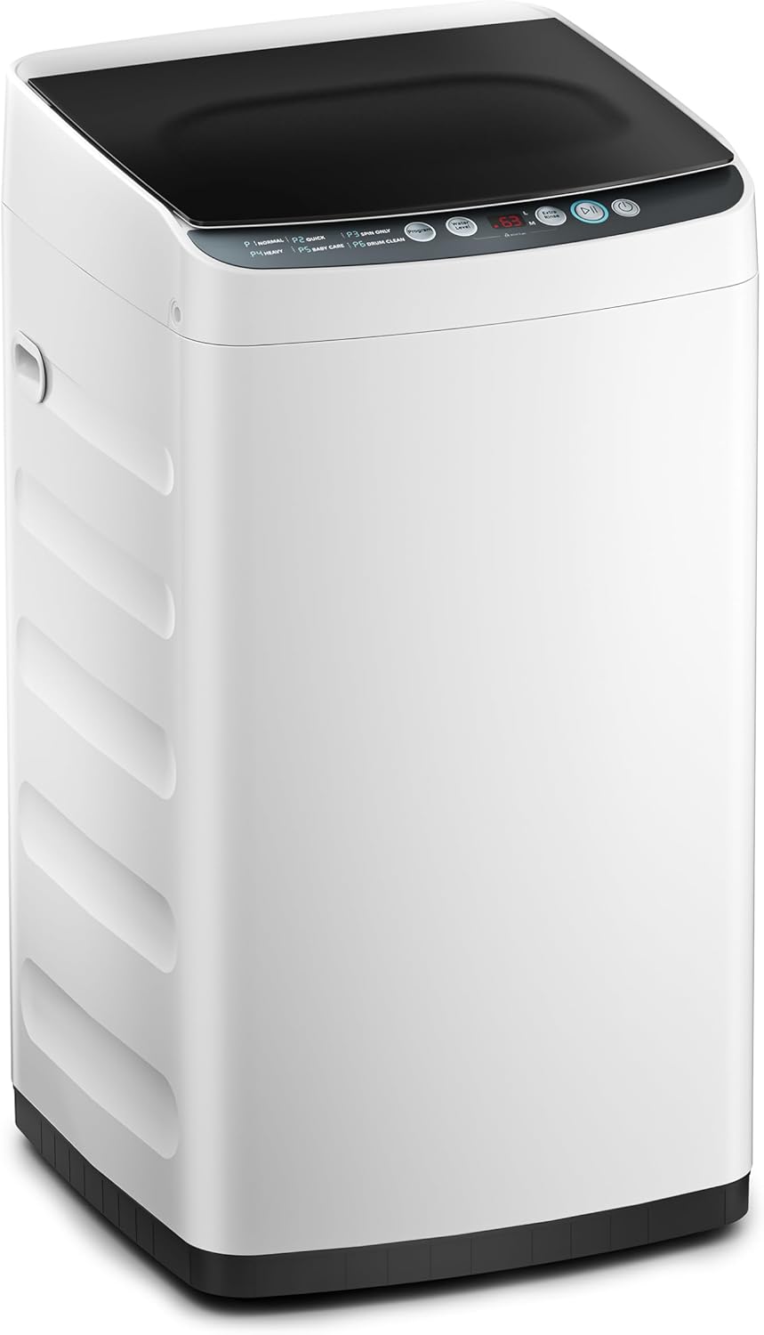 Midea Portable Washer: 6 Cycles, Stainless Steel Tub