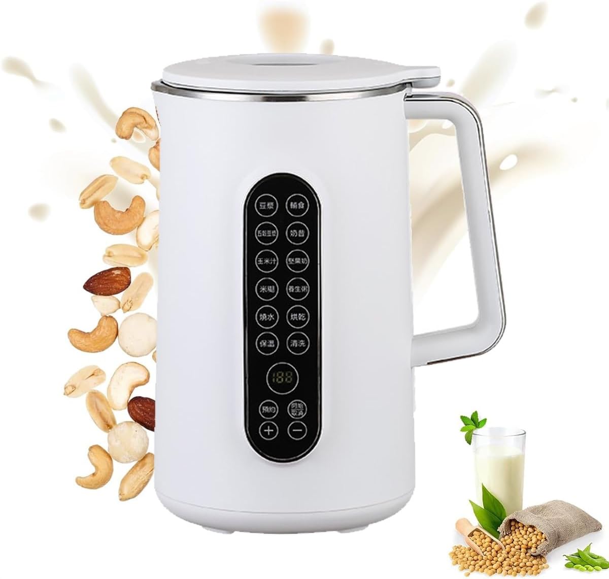 8-in-1 Mylk Machine - Fresh Plant Milk in a Snap!