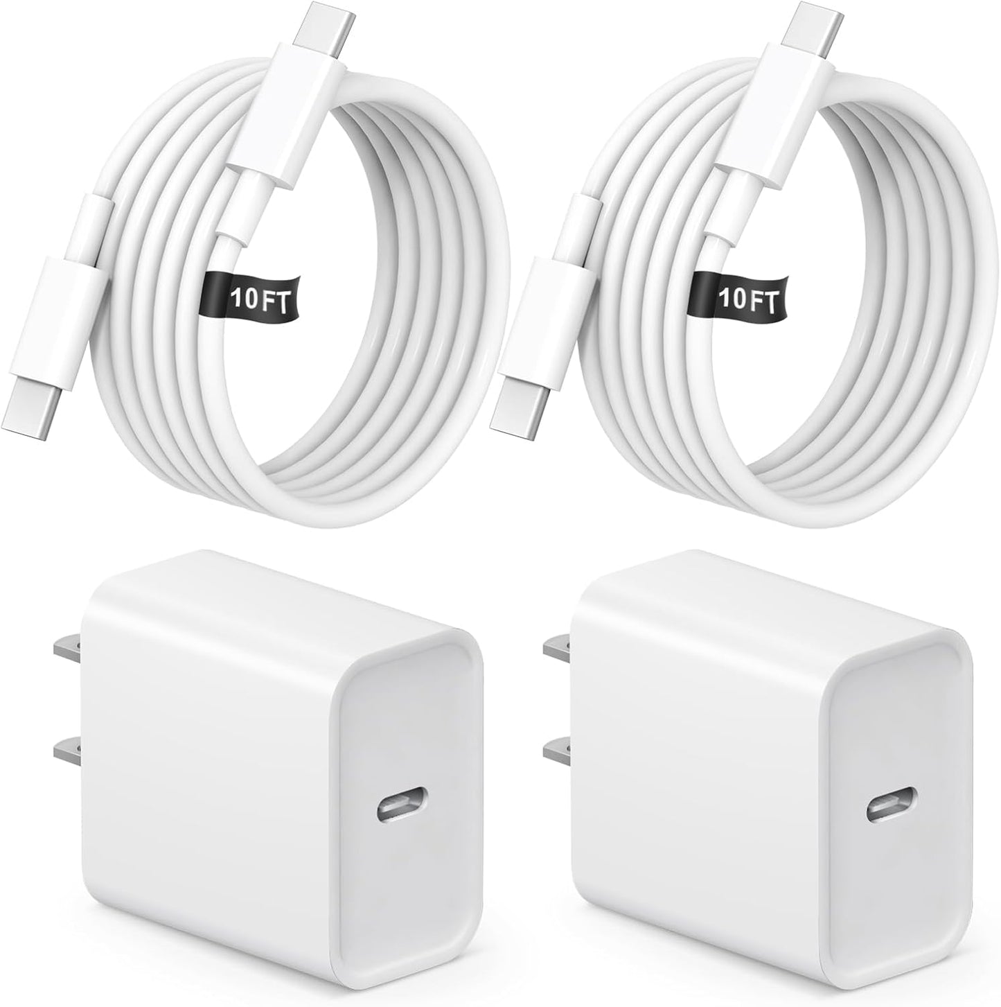 Fast Charge Your iPhone with Novobit 2-Pack Charger