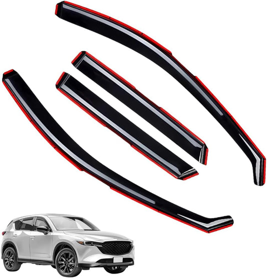 in-Channel Window Visors Rain Guards for Mazda CX-5 2017-2025