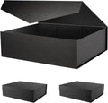 PACKHOME 17x14.5x5.5 in Extra Large Magnetic Gift Box - Matte Black