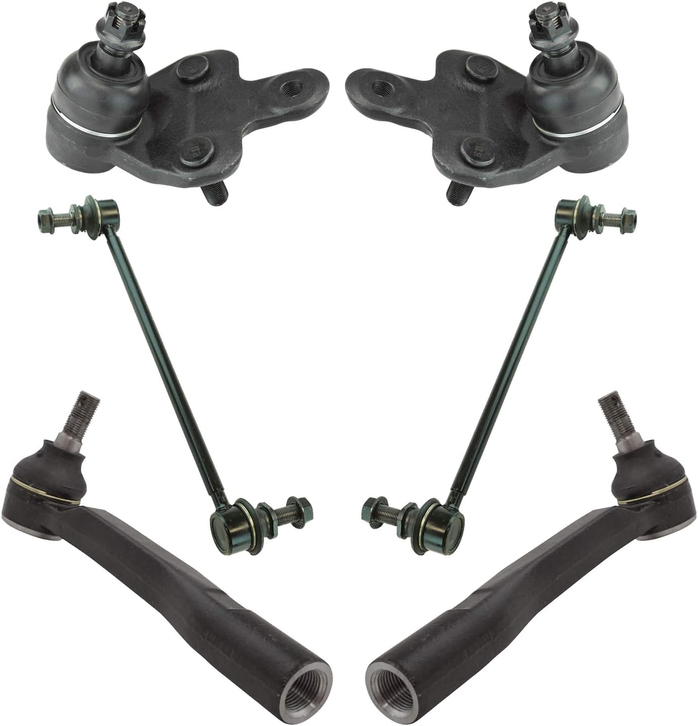 TRQ Front Steering & Suspension Kit for 2011-2020 Toyota Sienna