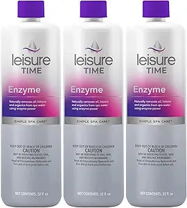 Enzyme Leisure Time Spa 32oz - 3 PACK for Ultimate Relaxation