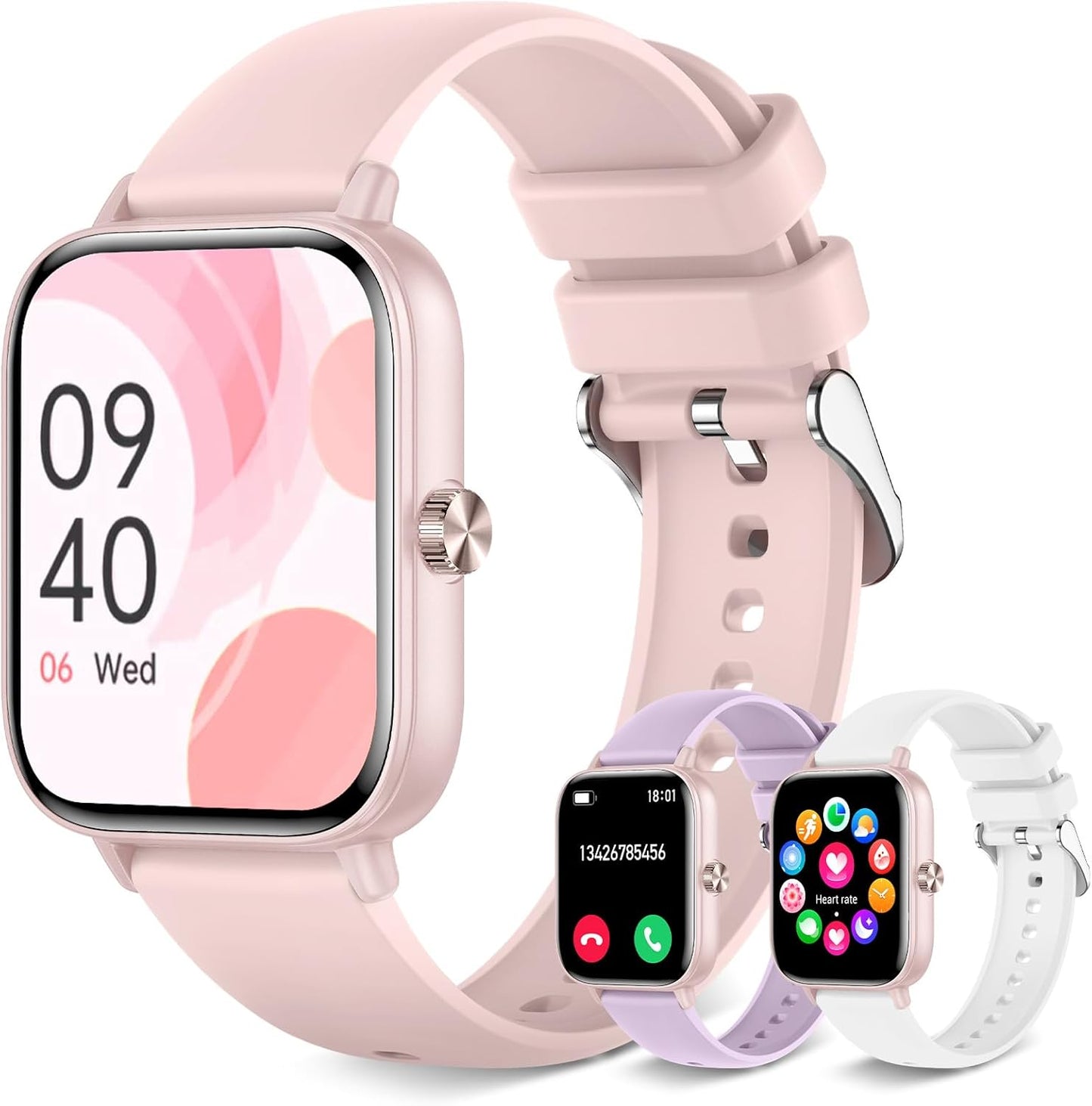 Smart Watch for Women with Bluetooth Call Answer and Fitness Tracking