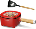 Audecook Hot Pot Electric 2L 8in Skillet - Portable Dual Power Cooker