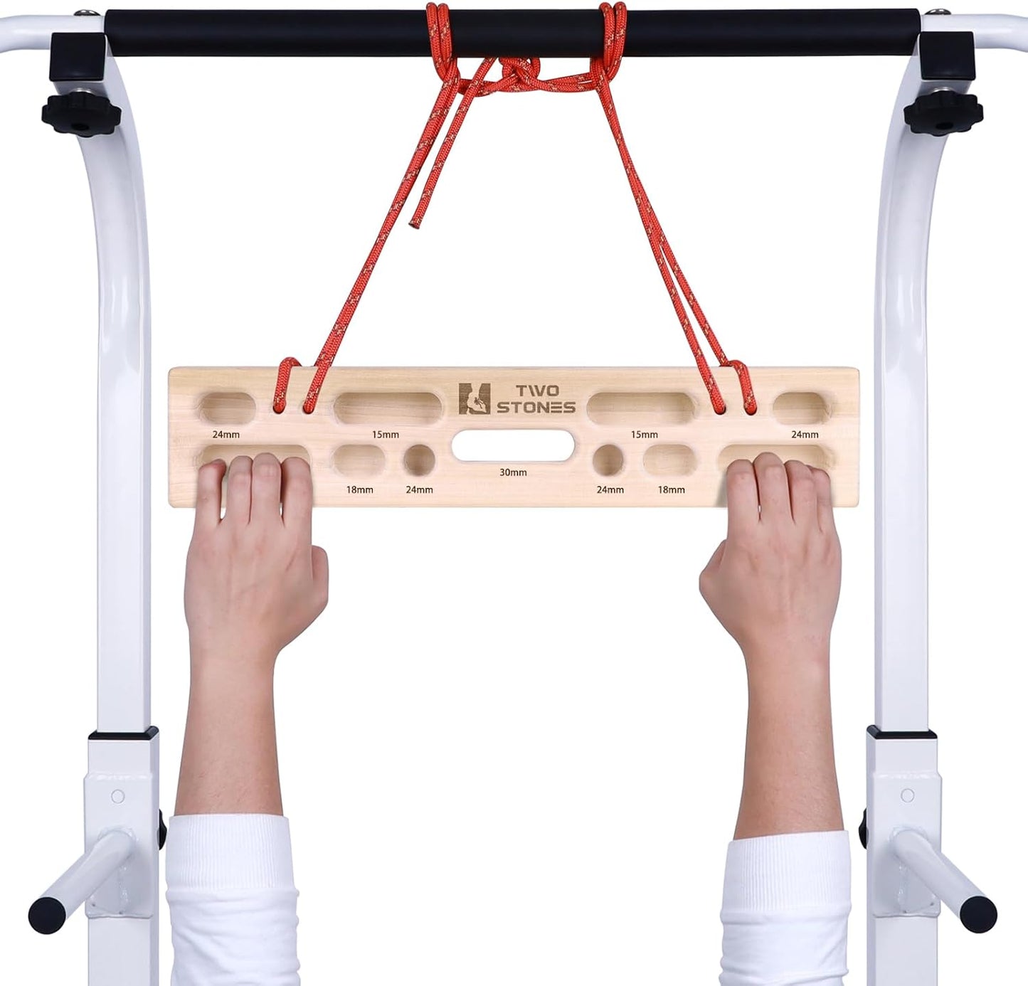 Two Stones Portable Hangboard for Rock Climbing Training