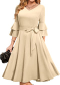 DRESSTELLS Women's Holiday Cocktail Dress for Fall Celebrations